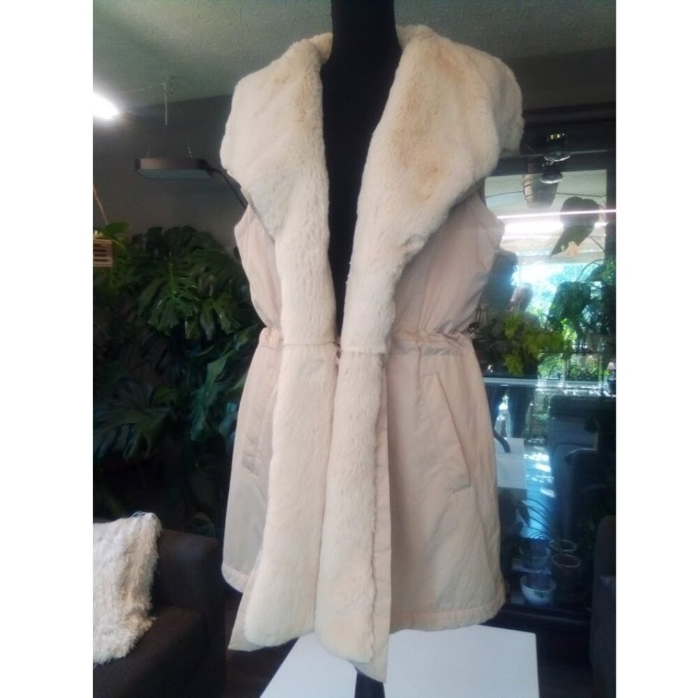 Lafayette 148 New York Cream Vest - Picture 2 of 10